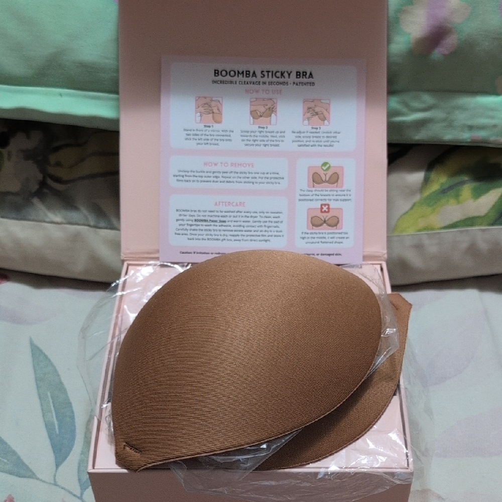 Boomba Adhesive Bra in Brown